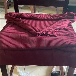 Off the shoulder with long sleeve dress